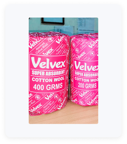 Saima Velvex Super Absorbent Cotton Wool Roll – Clinical Quality & Multi-Purpose